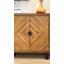Armoire de rangement décorative, armoire d'appoint moderne avec tablettes réglables, buffet autoportant à quatre portes-614091156