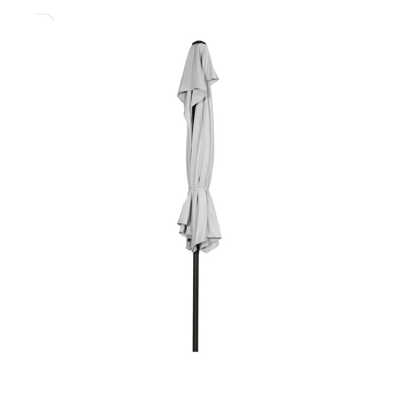Parasol de marché 9 pi Nicholls, Blanc