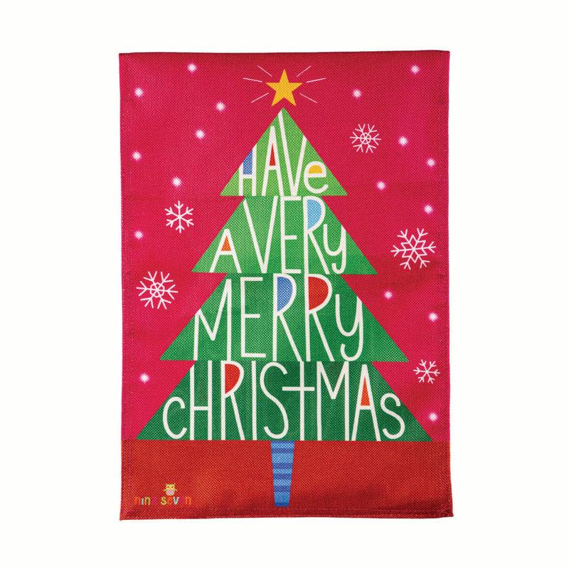 Drapeau de jardin «Have a Merry Christmas»
