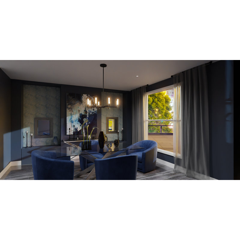 Lustre Adler, Noir mat