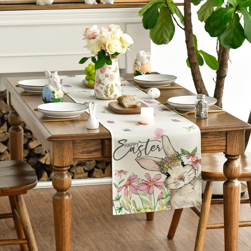 Chemin de table Daisy Bunny Rabbit