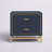 Elegant & Modern Xan 23'' W Nightstand – Stylish Mid-Century Design with Brass Base and Two Drawers-1224474808