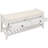 Alexandria Wood Storage Bench, Shoe Rack with Cushioned Seat and Drawers, Multipurpose Entryway Storage Bench-1395311646