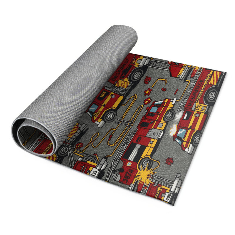 Tapis intérieur et extérieur brun Transport, Rectangulaire 8 pi x 10 pi