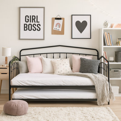 Benny Twin Daybed With Trundle by 17 Stories