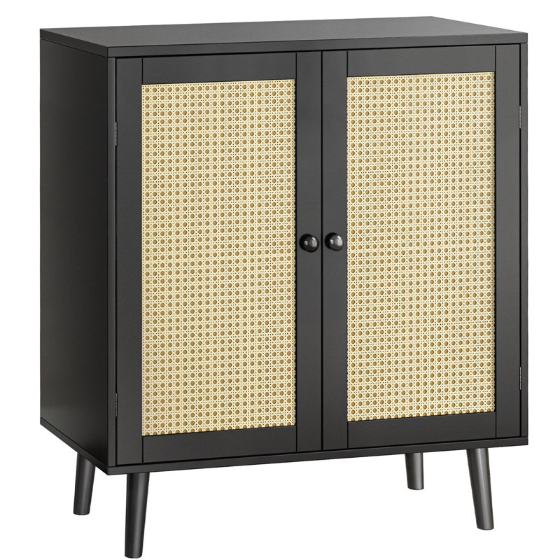 Antasek Accent Cabinet, Black