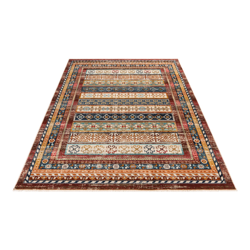 Chalsey Uni Machine Woven Multi-coloured Area Rug, Rectangular 200 x 290cm