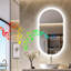 Oval Blutooth Led Mirror-1097567200