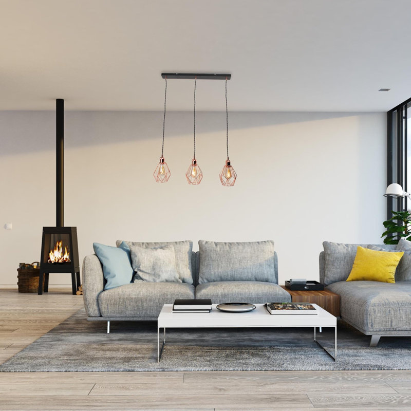 Gunesh 3 - Light Kitchen Island Pendant