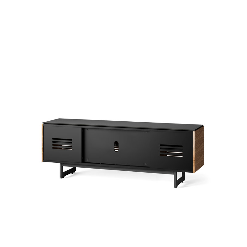 Corridor Media Console, Natural Walnut