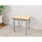 Lenox Steel Waiting Reception End Table Metal Frame 20x20" High Pressure Laminate Top-56005304-56005306