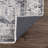 Valdes Machine Washable Oriental Gray Area Rug-1468582436