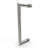 DreamLine Unidoor-X 59 - 59.5 inch W x 72 inch H Frameless Hinged Shower Door in Brushed Nickel-17781745-121326189
