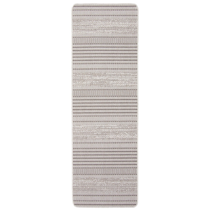 Bralynn Indoor/ Outdoor Gray Rug, Runner 2'2" x 6'7"