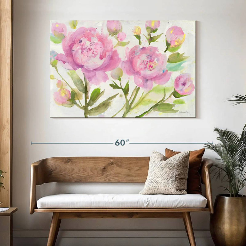Pivoines Harnek Bright, H 32 po x l 48 po