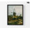 «Windmills On Montmartre» par Vincent Van Gogh, reproduction d'art de Montmartre, art mural de Paris, décor de maison française, impression de paysage de Van Gogh
