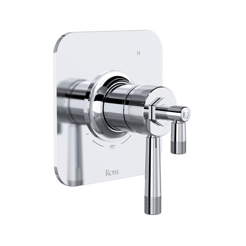 Graceline® 1/2" Therm and Pressure Faucet Trim with 3 Functions, Polished Chrome