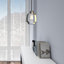 Luminaire suspendu géométrique simple à 1 lumière