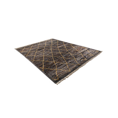 Tapis brun foncé Orpheus
