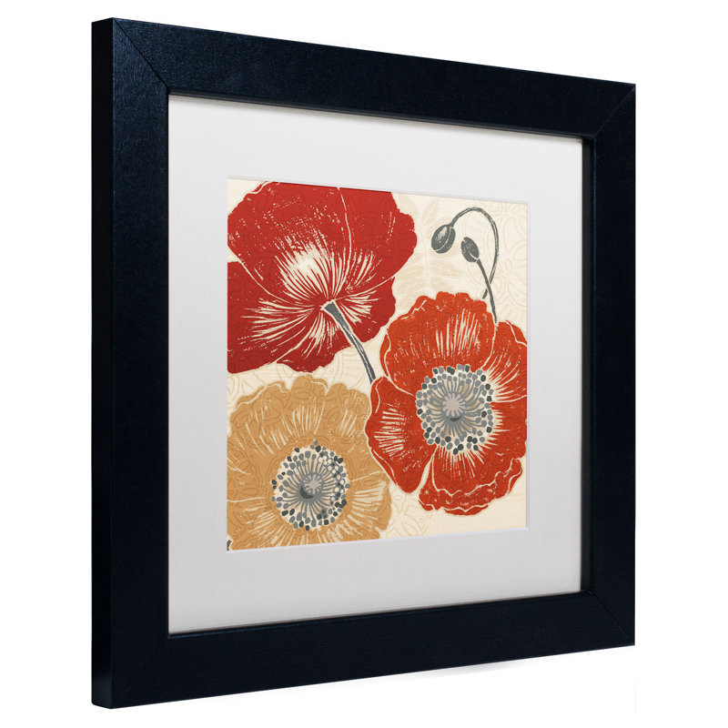 Ii par daphné brissonnet,, reproduction d’art encadrée Trosclair, H 11 po x l 11 po, Blanc