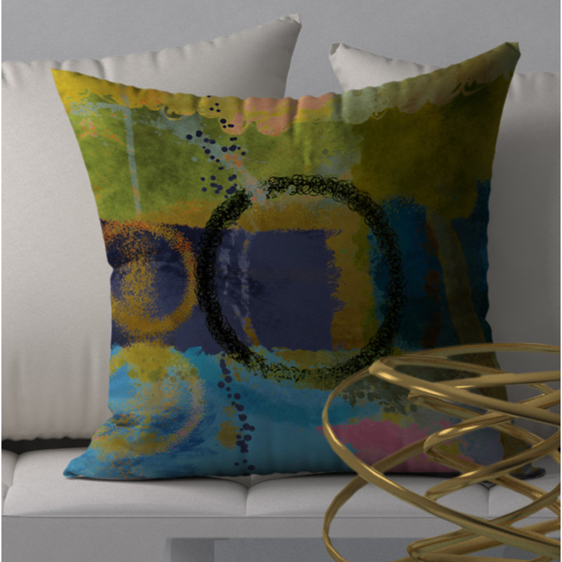 Housse de coussin carrée cadhla/insert, H 20 po x l 20 po x p 5 po