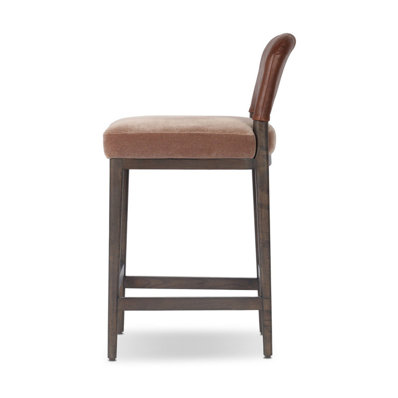 Ryver Stool-Dulane Mahogany-Counter, Dulane Mahogany