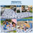 Outdoor Rug Waterproof Reversible Vintage Plastic Straw Carpet Lightweight Collapsible Patio Mat with Portable Bag UV Resistant, Ideal for Backyard, Beach, RV Deck-464528348-464528350