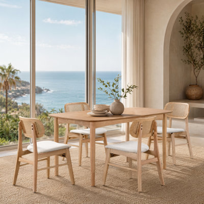 Cane Back Dining Set