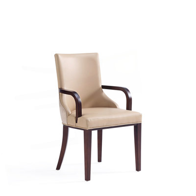 Fauteuil brun clair