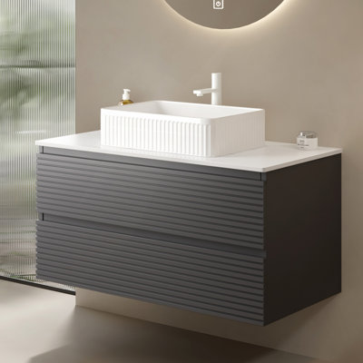 Armoire murale en contreplaqué sans lavabo