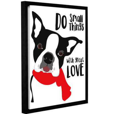 «Do Small Things With Great Love» par Ginger Oliphant, reproduction d'art graphique sur toile