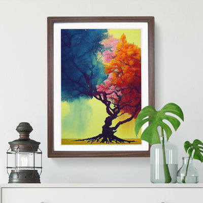A Tree No.1 1 Piece Single Picture Frame Wall Art
