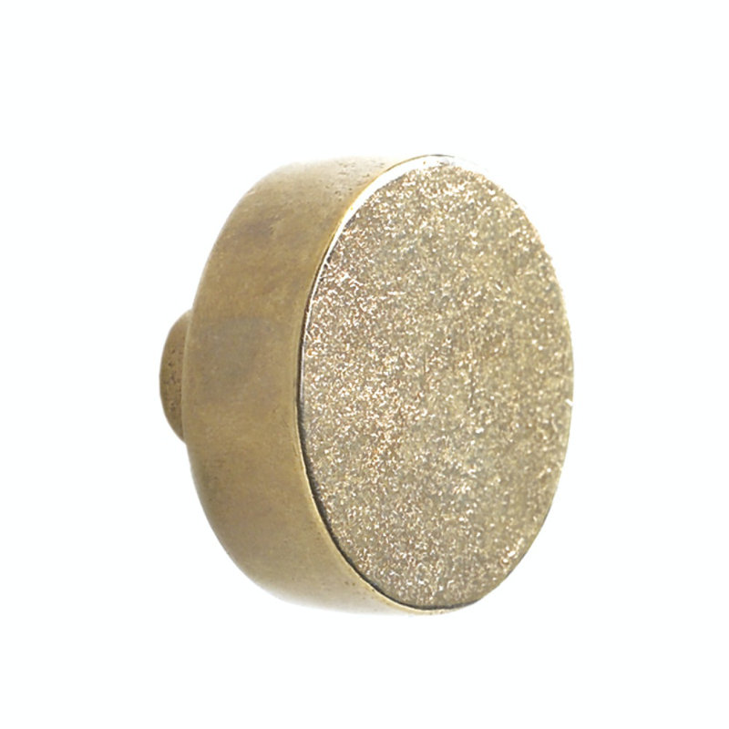 Luna Bronze Round Knob, Silicon Bronze Light