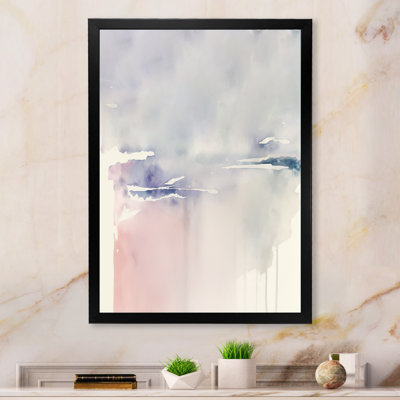 «Quietude in Mute Pastel VI», reproduction sur toile