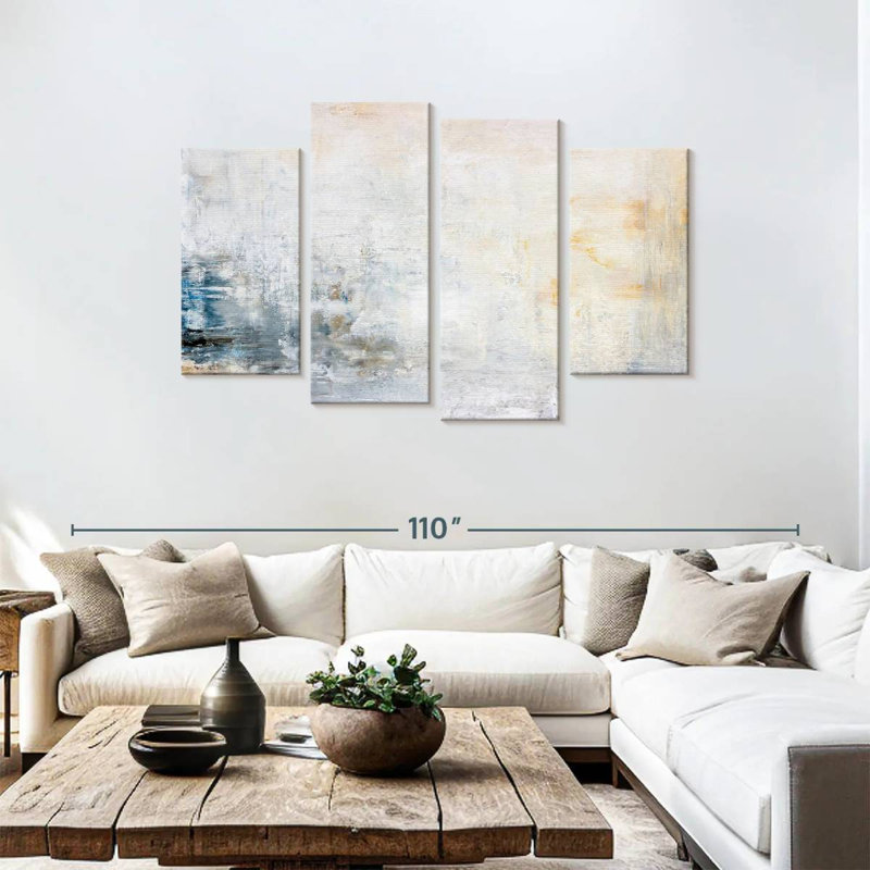 Avery Whitewash, 48" H x 75" W