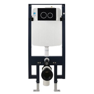 EAGO 1.6 Gallons GPF Round Wall Mounted Wall Hung Toilets (Seat Not Included)