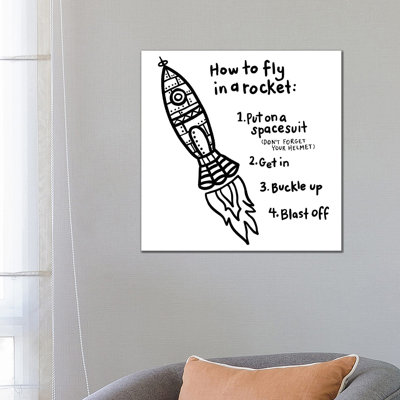 Outerspace I - Wrapped Canvas Print