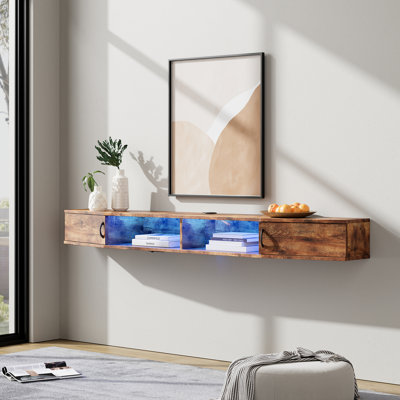Kimimila Unfinished for TVs up to 85 with Fireplace Included