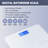 Ultra Thin, White Scale with Easy To Read LCD Display - Auto Step On