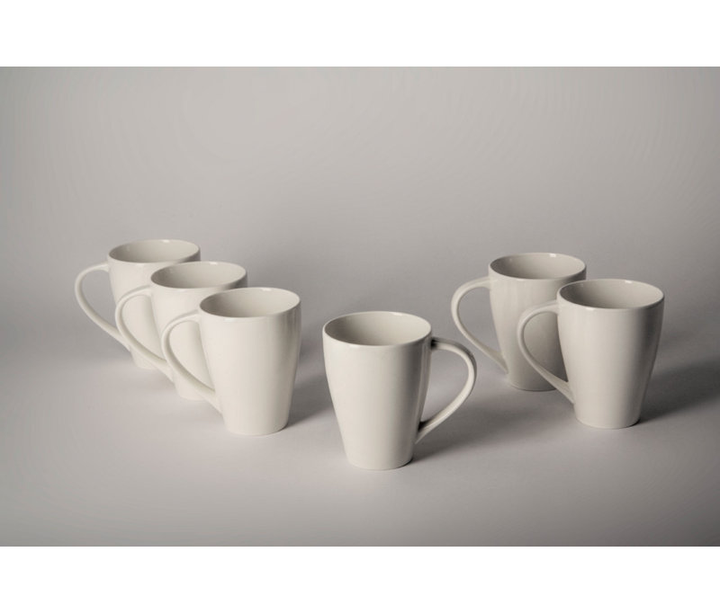Red Vanilla Whisper White Coffee Mug