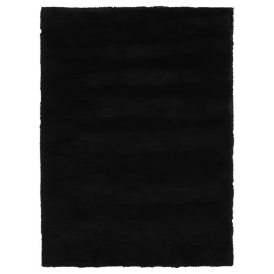 United Weavers Mairwen Plush Black Area Rug 5'3" x 7'2"
