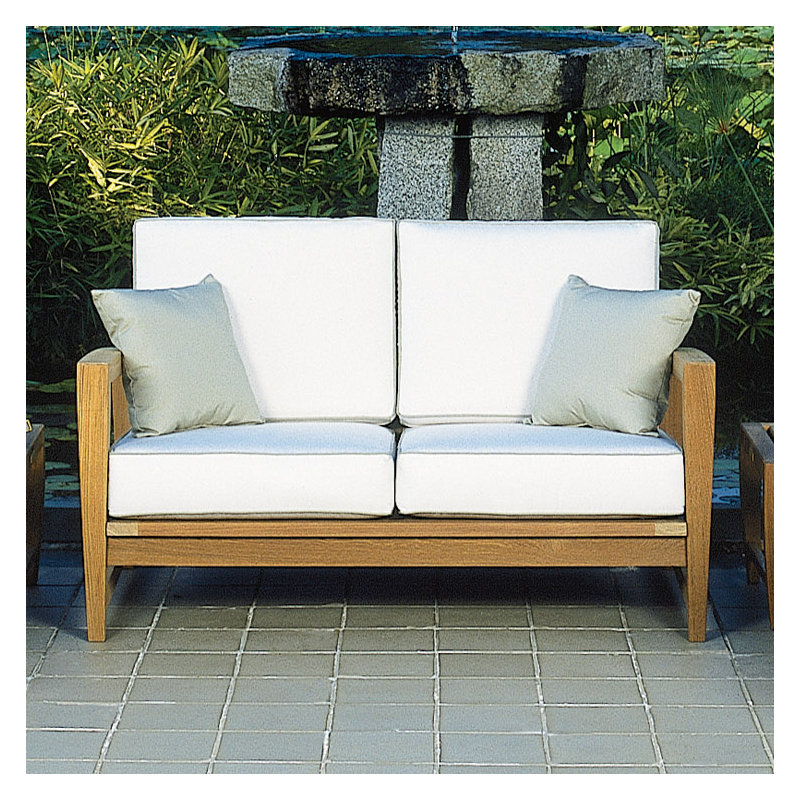 Amalfi Outdoor 2 - Seat Loveseat, Canvas Navy Sunbrella® Canvas
