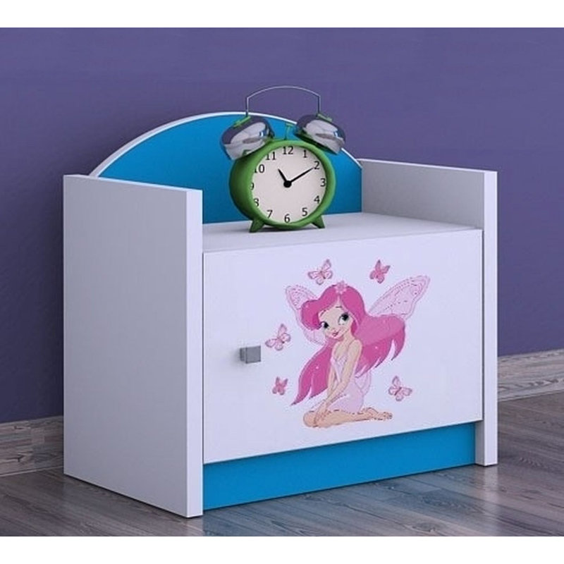 Clincy Nightstand, Blue