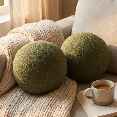 Coussin Boucle Boule 12 pièces x 12 po