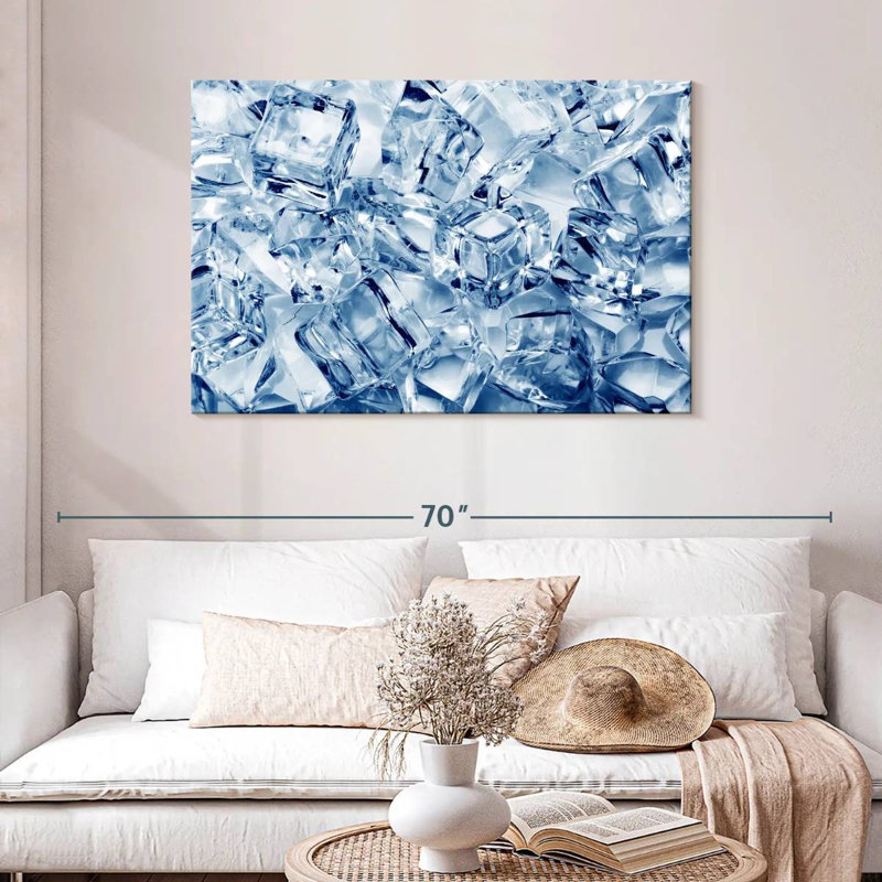 Kerner Ice Cubes Abstract, 30" H x 45" W