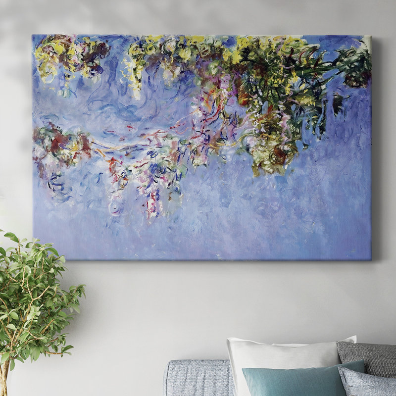 Wisteria, 1919 - toile tendue avec châssis, H 40 po x l 60 po