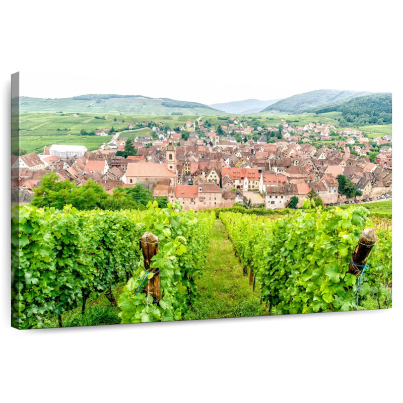 Vignoble d'Alsace Village, H 20 po x l 30 po