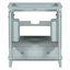 Meuble-lavabo 30 po sans lavabo, base seulement, armoire de salle de bain multifonctionnelle avec portes et tiroir, structure solide et panneau en bois aggloméré-1432911817-1432911821