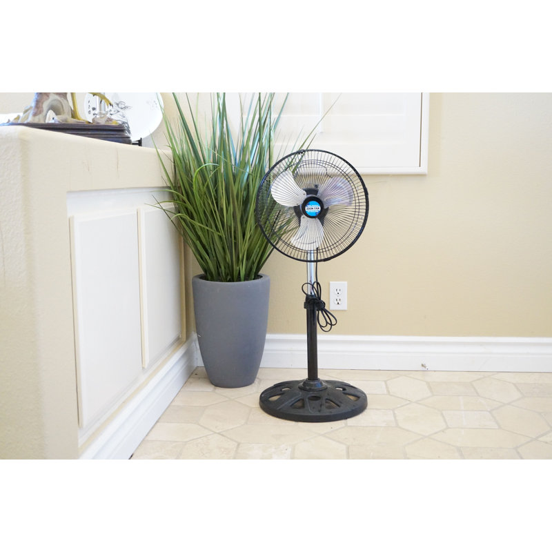 ZOOM 34.5" Oscillating Pedestal/ Standing Fan