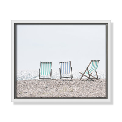 Adriatica Beach Chairs - Photograph Print